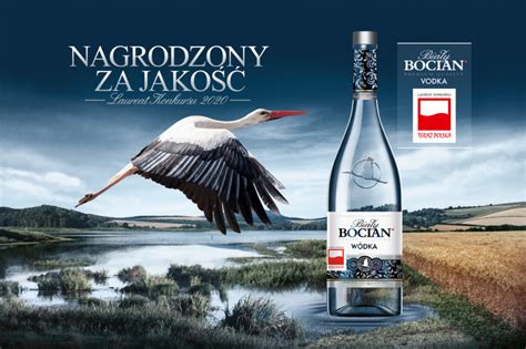 Biały Bocian Wódka Nagrodzona Za Jakość