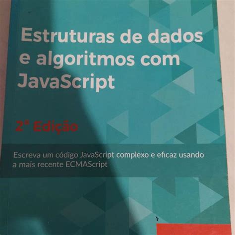 Livro Estrutura De Dados E Algoritmos Com Javascript Em Curitiba Clasf Lazer