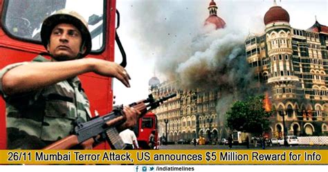 2611 Mumbai Terror Attack Us Announces 5 Million Reward For Info