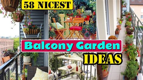 58 Nicest Balcony Garden Ideas YouTube