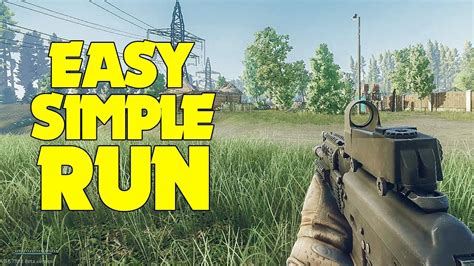 Easy Simple Run With Scav Loot Escape From Tarkov Youtube