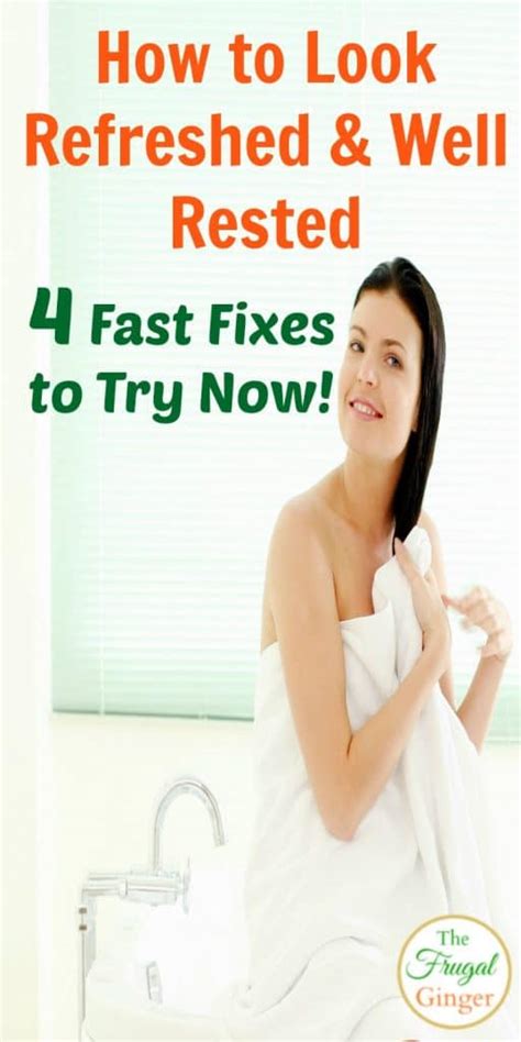 How To Look Refreshed And Well Rested 4 Fast Fixes To Try Now