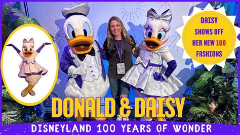 Donald Duck And Daisy Duck Disneyland 100 Years Of Wonder Fashion