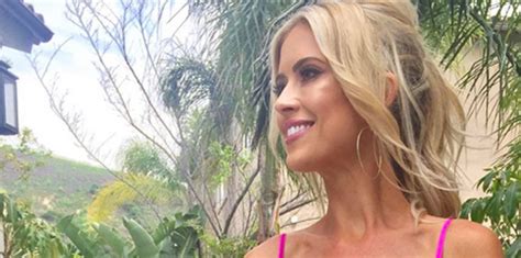 Christina El Moussa Bares Her Abs In Barely There Bikini Video