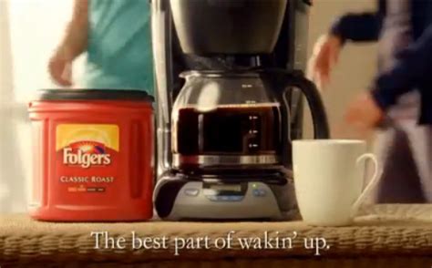 Folgers Coffee Ad