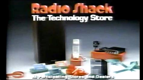 1989 Radio Shack Tv Commercial Christmas Electronics Sale Youtube