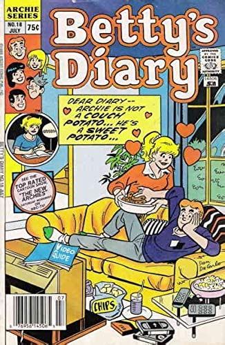 Bettys Diary 18 Newsstand Fn Archie Comic Book