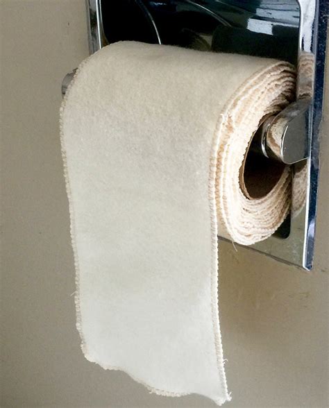 This Washable Reusable Toilet Paper Can Be Used Over And Over