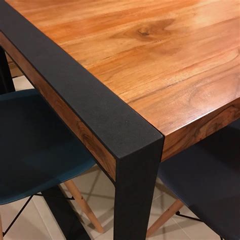 La famosa app de móvil, ahora en juegos de mesa ! Mesa Industrial De Polin De Madera De Teka - $ 42,000.00 ...