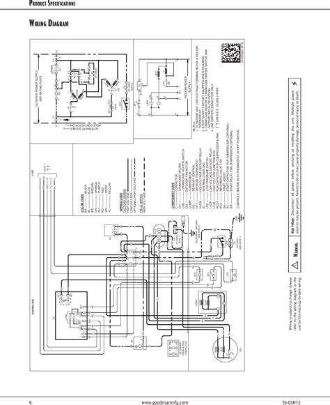 Goodman Mfg Co Lp Heating System Gsh13 Users Manual