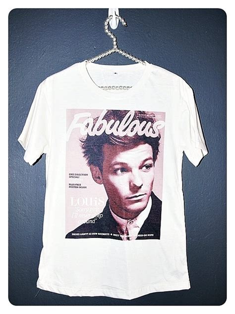 Official louis tomlinson facebook page. Louis Tomlinson One Direction Shirt Women And Girl One ...