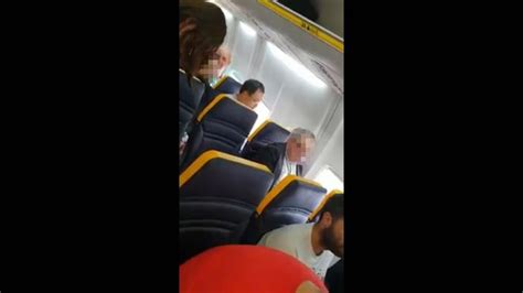 Man Filmed Racially Abusing Woman On Ryanair Flight Identified Uk News Sky News