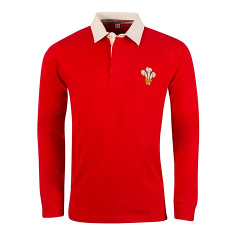 Best rugby shirts will be the next topic that we choose to review! Mens Wales Heavyweight Vintage Rugby Shirt (Long Sleeved ...