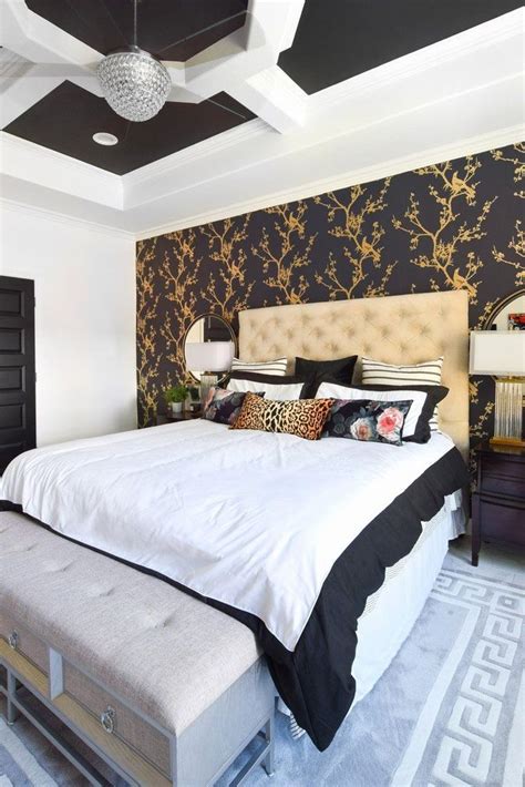 Black White And Gold Bedroom Ideas Beautiful Black White And Gold Master