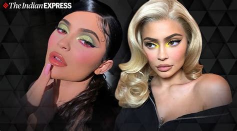 From Holographic Eyes To Red Lips Kylie Jenners Makeup Is Noteworthy
