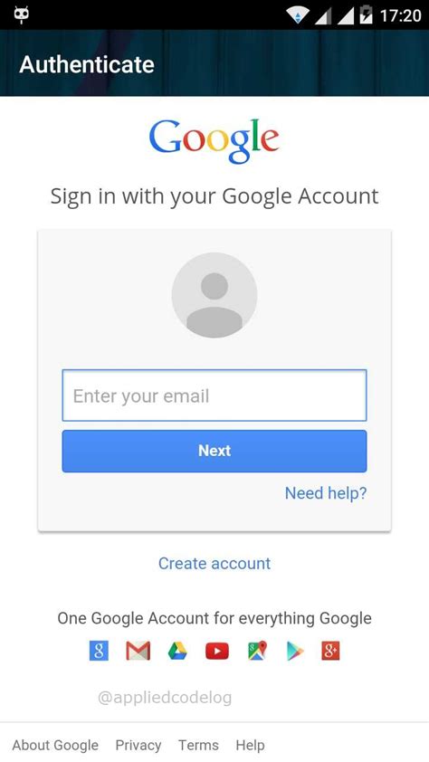 Thus, before going for google alternatives, the first thing you need is to flush out google services from your android device. Login by google account integration for Xamarin.Android ...