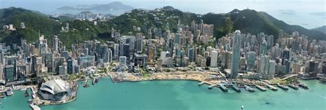 Aerial View Of Hong Kong Island Download Scientific Diagram