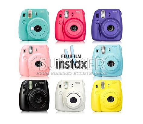 Fujifilm Instax Mini 8 Polaroid Instant Camera 50 Pcs Instax Mini