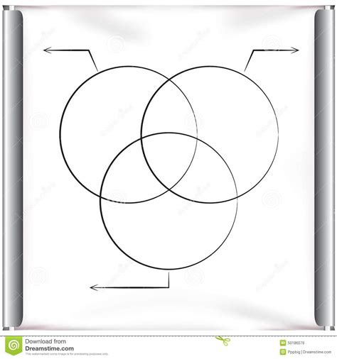 Circle Loop Flow Chart Stock Illustration Illustration Of Plan 50186079