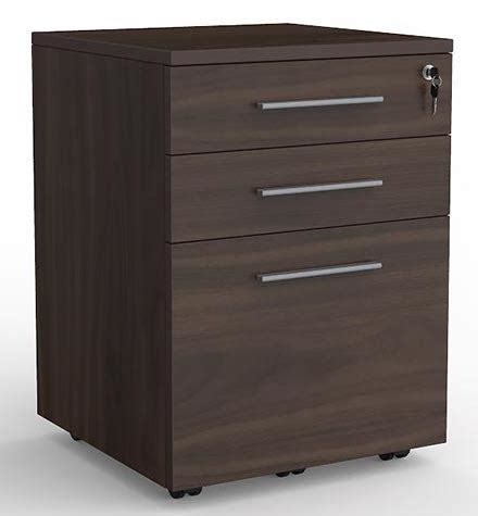The basic filing cabinet has 270 item slots, but can only hold 1,755 items total. Cubit 3 Drawer Mobile | Wooden Filing Cabinet NZ