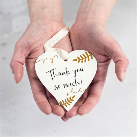 Personalised Thank You T By Delightful Living