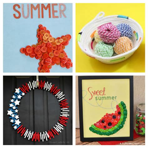 20 Fun Summer Crafts For Teens And Adults A Cultivated Nest