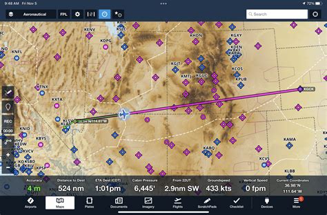 Pilot Report Flying With The Ipads Built In Gps Ipad Pilot News
