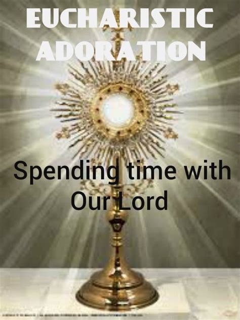How Blessed We Are To Be Chosen To Spend Time Alone With Our Lord What