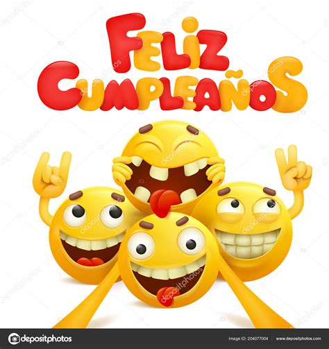 Feliz Cumpleanos Happy Birthday In Spanish Card Illustration Zohal