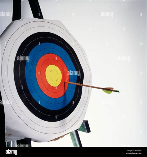 Target With Arrow Missing Bullseye Stock Photo 7034815 Alamy