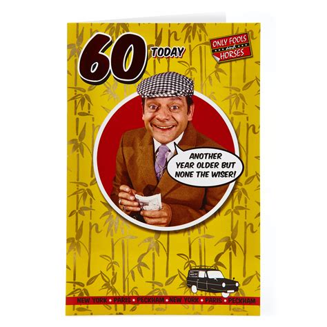 Buy Only Fools And Horses 60th Birthday Card For Gbp 099 Card Factory Uk
