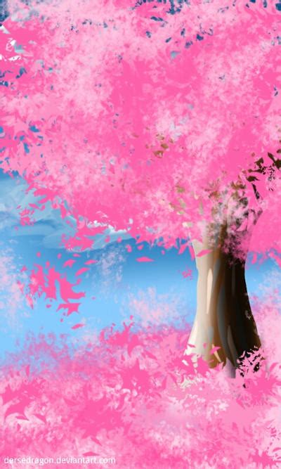 Pink Tree 15mins By Dersedragon On Deviantart