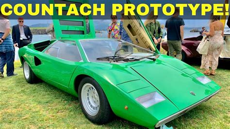 The Oldest Surviving Lamborghini Countach Lamborghini Museum Owned