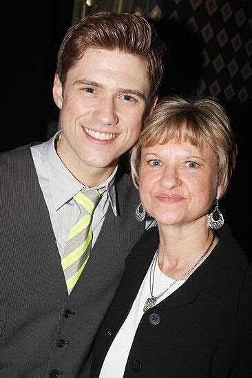 Why Does His Mom Look Like She Wants To Kill Someone Aaron Tveit