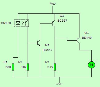 There are hundreds of different symbols that can be used in a circuit diagram. Simple Line Follower Robot Circuit - Electronics Projects ...