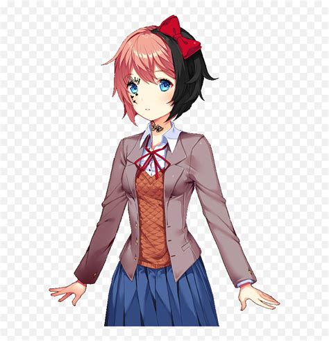 Transparent Sayori Hanging Png Aesthetic Ddlc Png Png Download Vhv Sexiz Pix