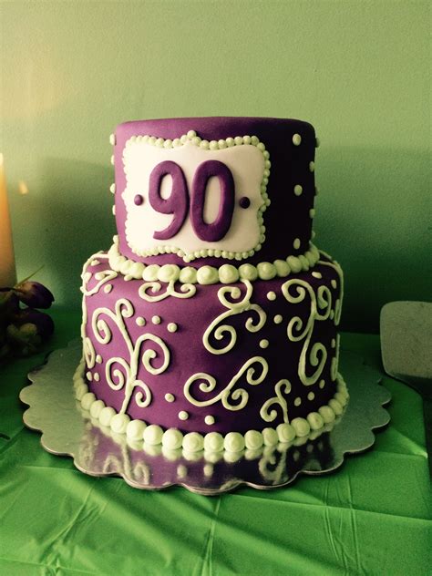 90th Birthday Cake 90th Birthday Cakes Cake 90th Birthday