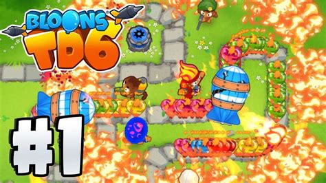 Bloons Tower Defence 6 World First Gameplay Btd 6 Gameplay Part 1