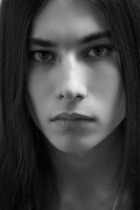 Beautiful People Dead Gorgeous Stunning Lovely Androgynous Models Long Hair Styles Men