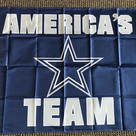 Nfl Dallas Cowboys Americas Team New Flag 3x 5 Metal Grommets