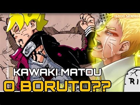 Kawaki Mata Boruto E Naruto Se Desespera Boruto Cap Tulo Spoiler Youtube