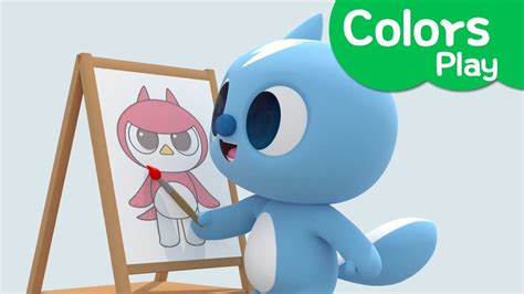 Learn Colors With Miniforce Color Drawing Painting Color Play