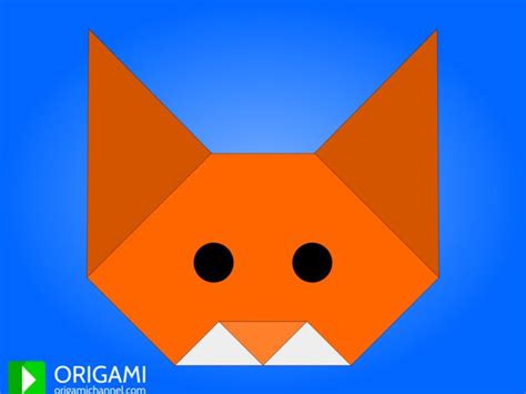 Use these easy origami cat instructions. Very Easy Origami Cat Face for Kids, animated tutorial ...