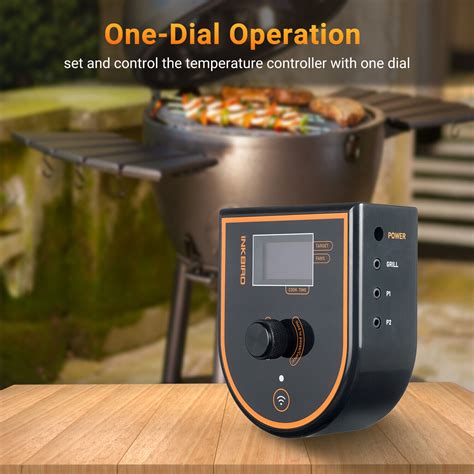 Inkbird Bbq Wireless Temperature Controller Automatic Food Thermometer