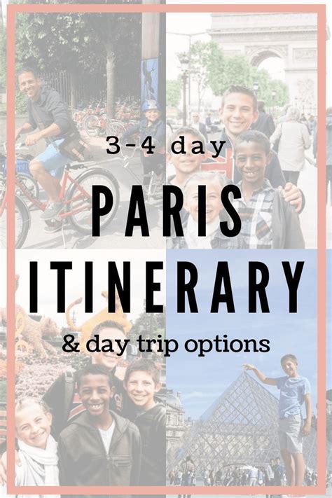 Discover The Magic Of Paris 3 And 4 Day Itineraries Day Trip Ideas