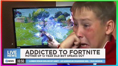 Kid Rages On Fortnite Youtube