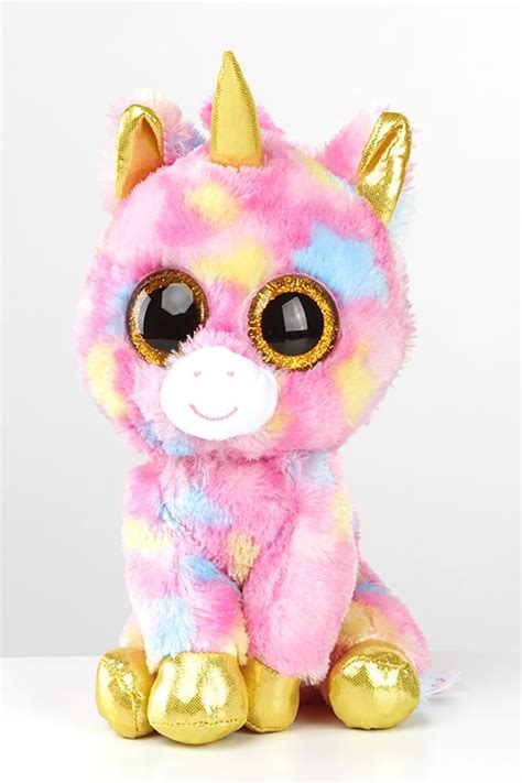 Bring Home This Fantasia Unicorn Beanie Boo Featuring A Bright Multi