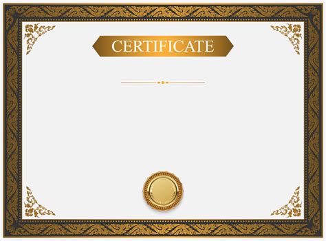 Certificate Background Design Certificate Templates Honor Background