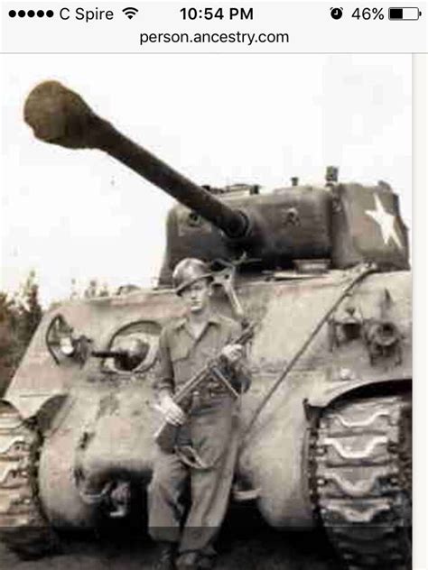 4th Armored 37th Tank Battalion Oliver T Pugh My Grandfather And Hero