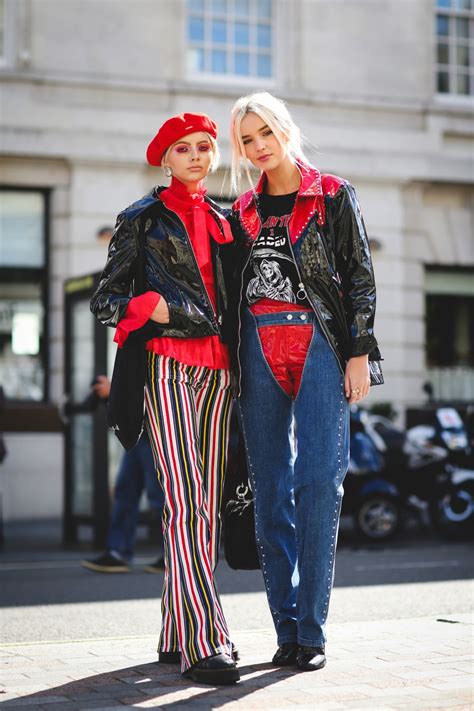 denim street style from london fashion week ss18 the jeans blog